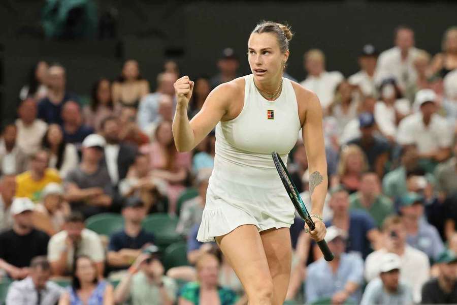 Aryna Sabalenka mit einem Statement-Sieg.