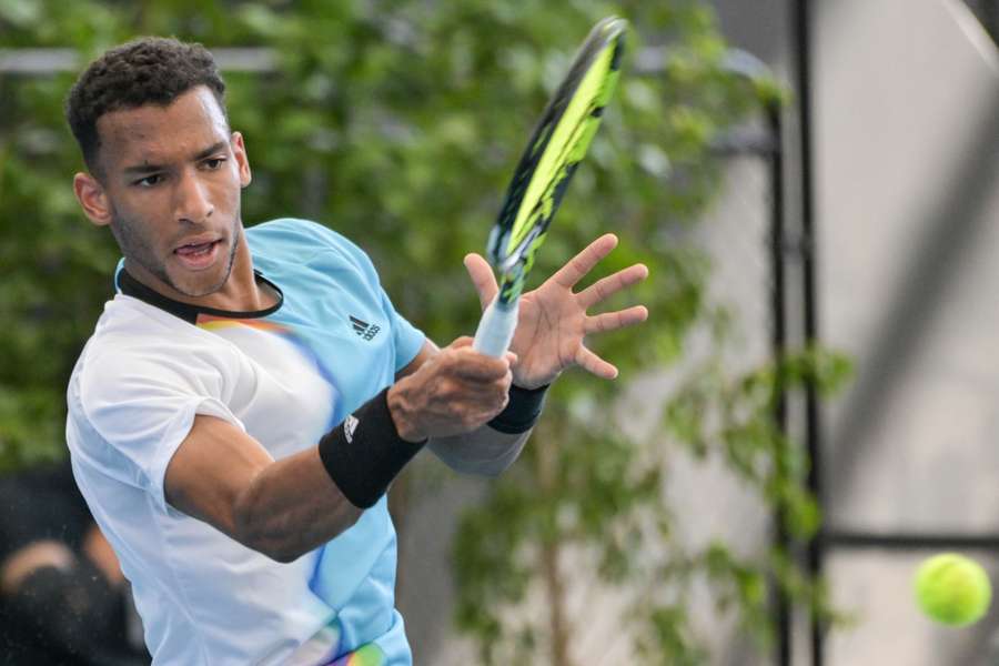 Auger-Aliassime was defeated in the first round