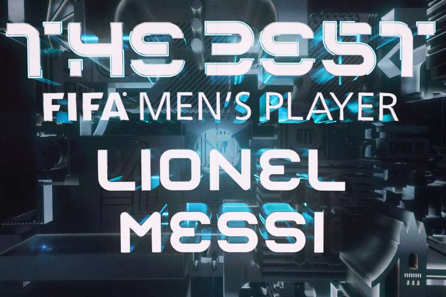 Achte Auszeichnung für Lionel Messi - anwesend war der Argentinier bei der FIFA-Gala nicht.