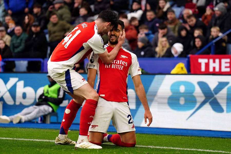 Mikel Merino decidiu o jogo para o Arsenal