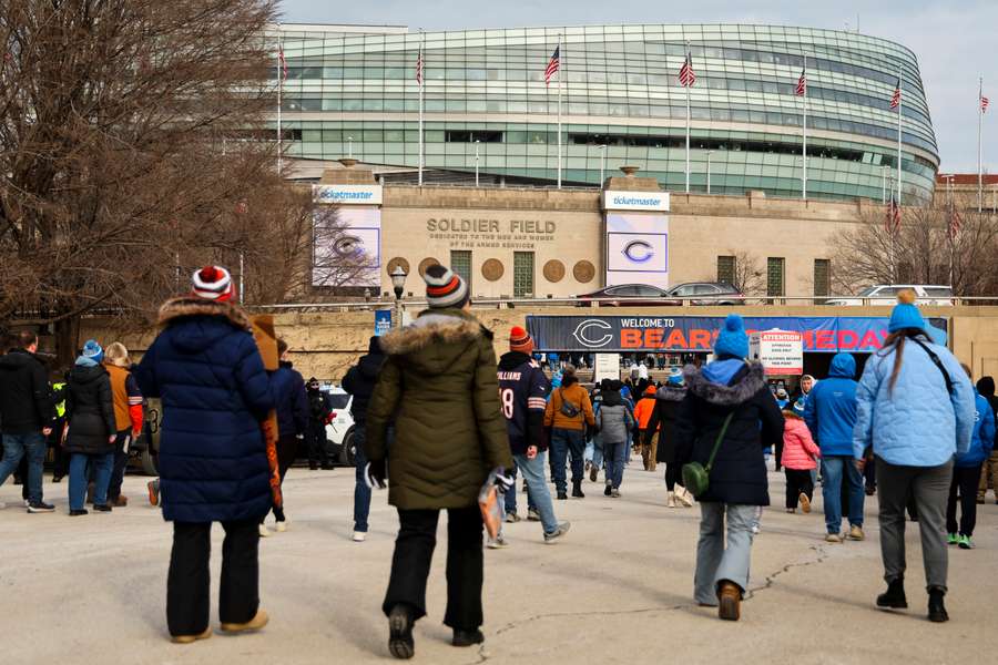 Soldier Field was originally going to host the game