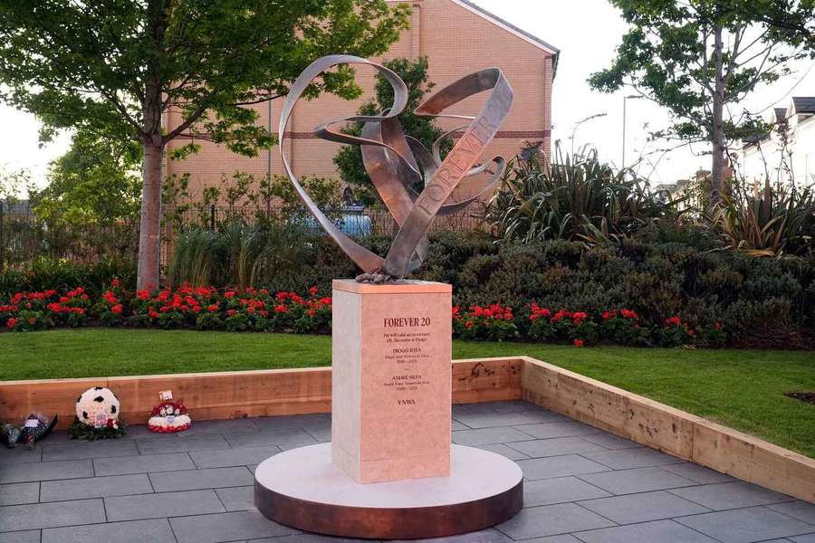 Diogo Jotas Gedächtnis-Denkmal. Diogo Jotas Gedächtnis-Denkmal.