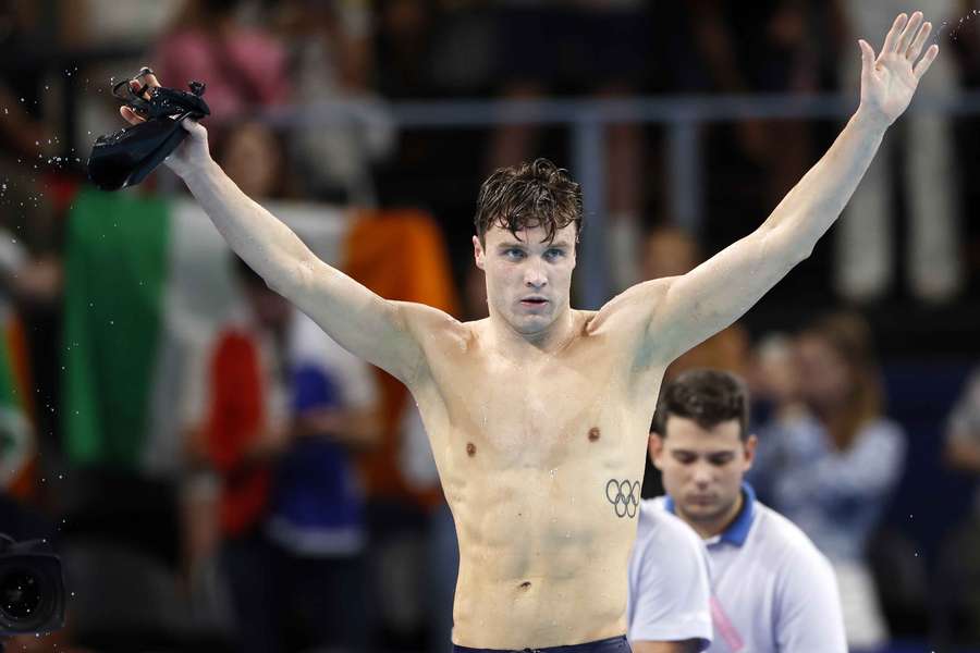 Bobby Finke domineerde op de 1500 meter vrije slag