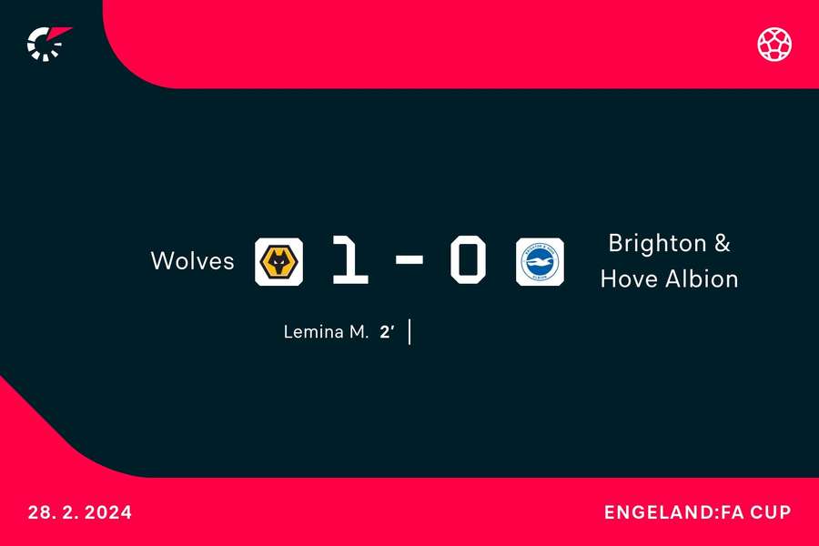 Goalgetter Wolves-Brighton