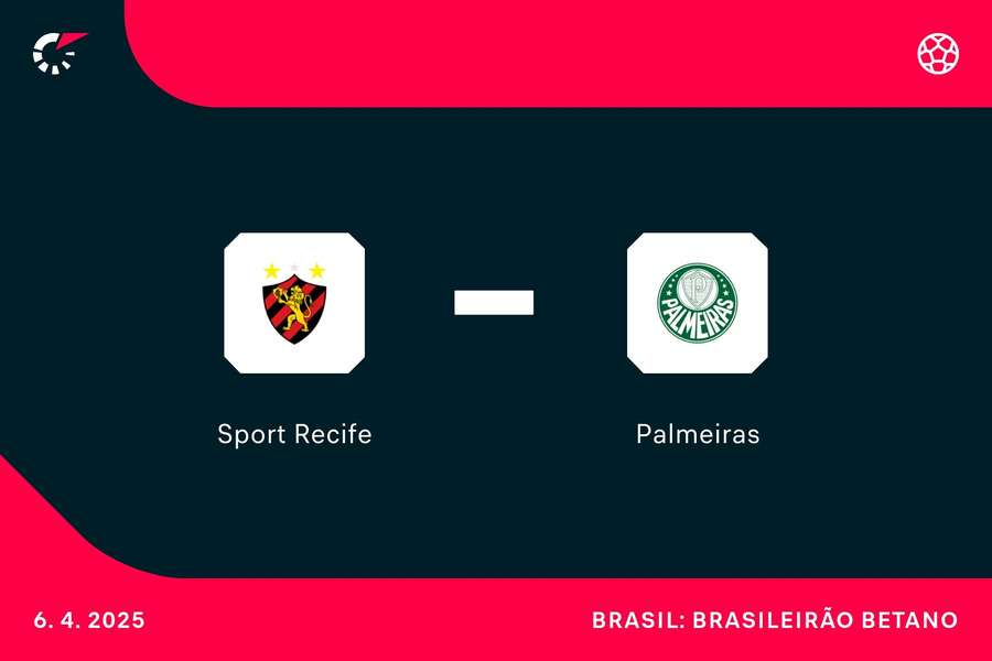 Sport e Palmeiras se enfrentam na Ilha do Retiro pela 2ª rodada do Brasileirão