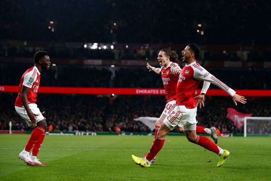 Arsenal musiał ciężko zapracować na awans.