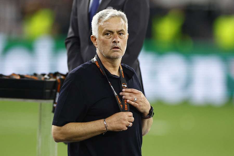 Mourinho a condus Roma la câștigarea Ligii Conferințelor în sezonul trecut 