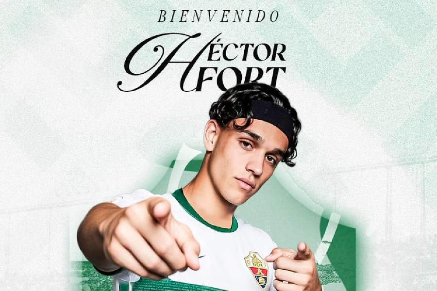Héctor Fort ya viste de franjiverde