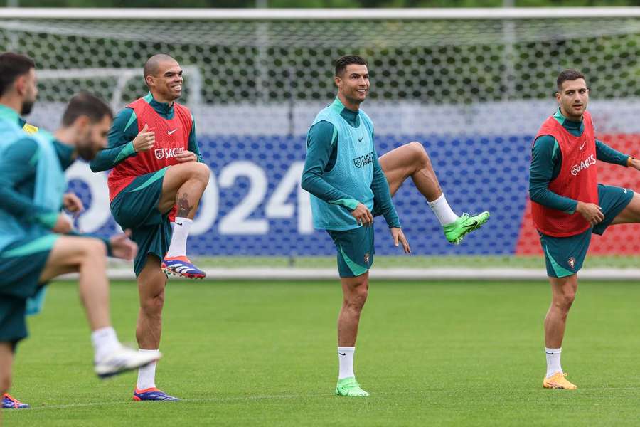 Pepe elogiou Cristiano Ronaldo