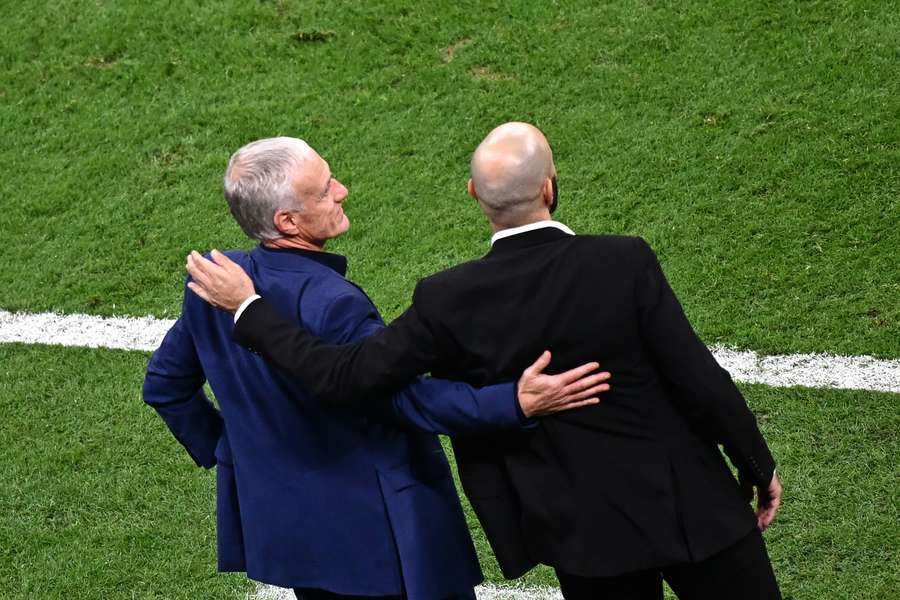 L'émotion de Deschamps, la fierté de Regragui : les réactions des sélectionneurs