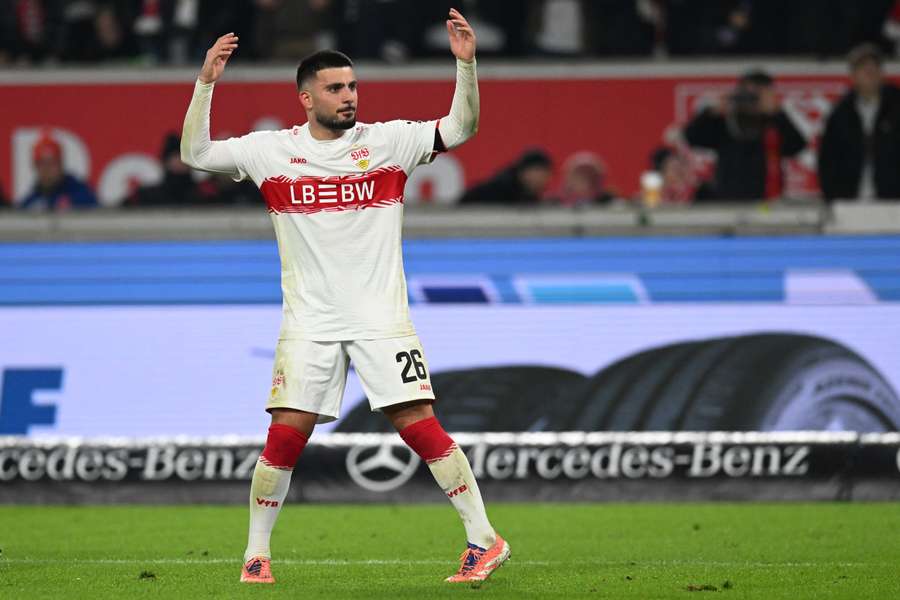 Denis Undav scored a brace for Stuttgart Denis Undav scored a brace for Stuttgart