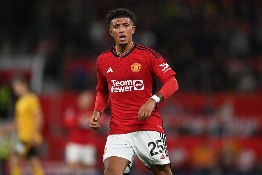 Manchester United-spits Jadon Sancho