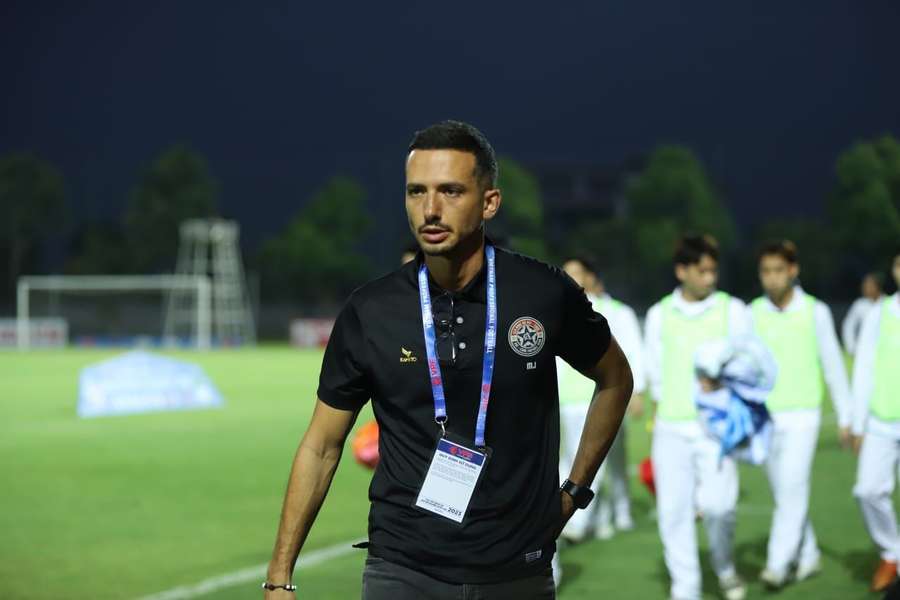 Mauro Jerónimo, o treinador do PVF