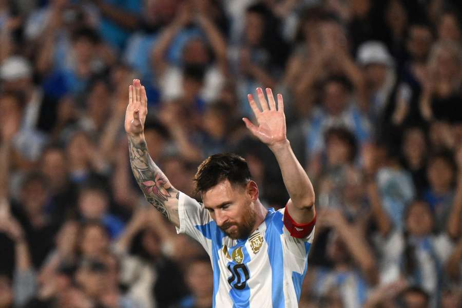 Messi, en Argentina