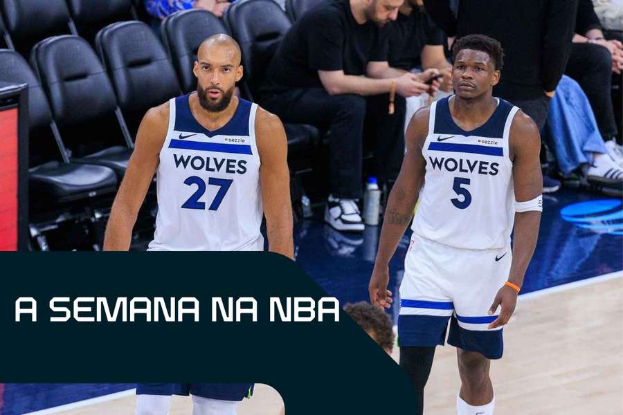 Os Timberwolves estão a subir na classificação do Oeste
