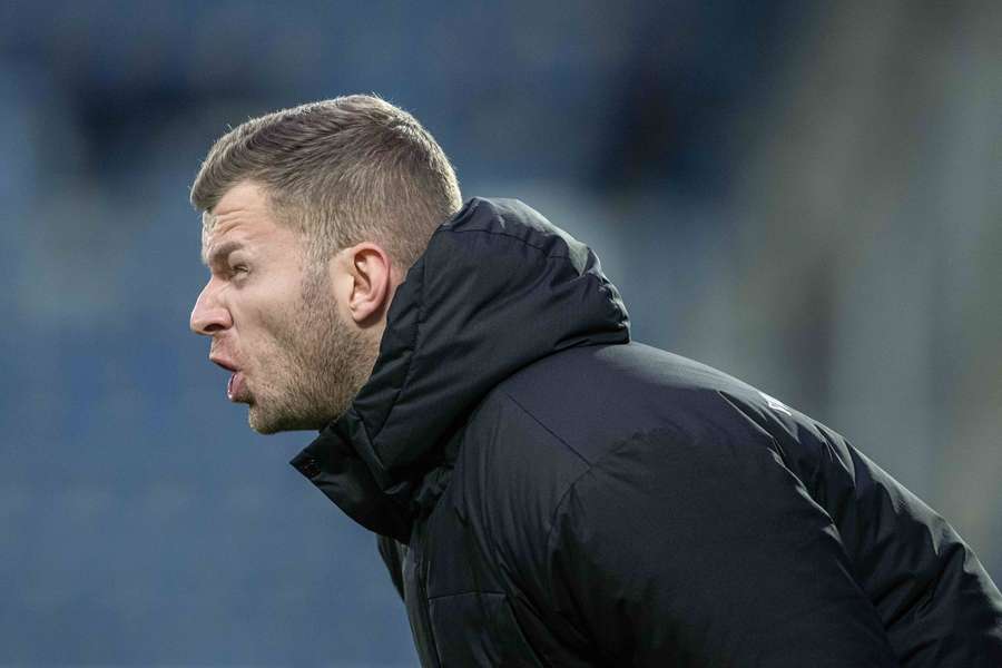 Trenér Slovácka Tomáš Palinek