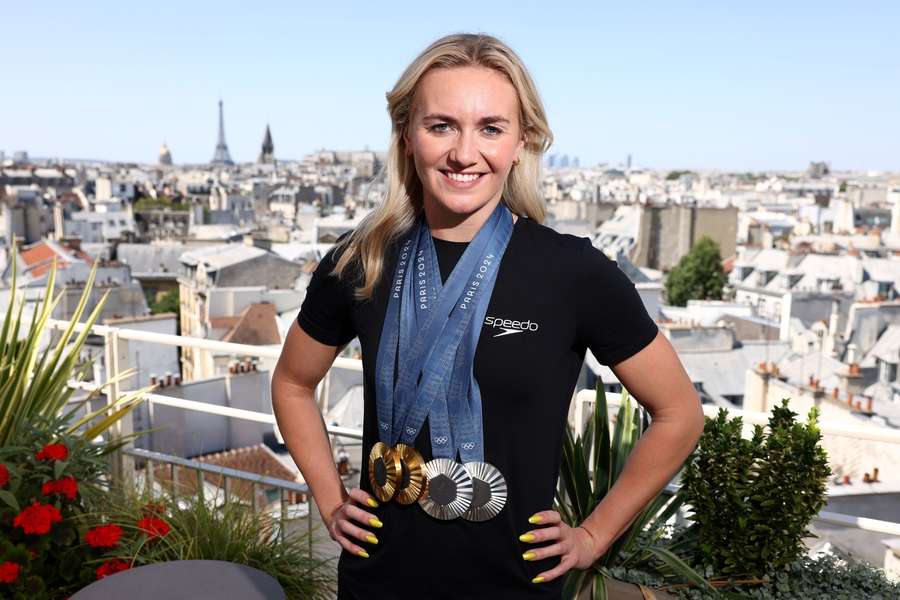 Titmusová získala na OH v Paříži zlato v kraulařských závodech na 400 metrů a 4x200 metrů Titmusová získala na OH v Paříži zlato v kraulařských závodech na 400 metrů a 4x200 metrů
