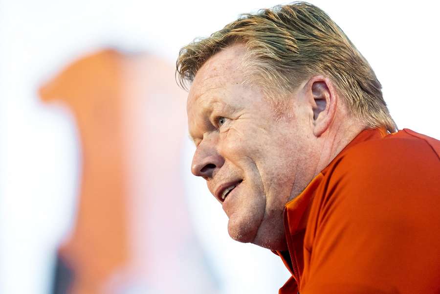 Ronald Koeman hoopt met het Nederlands Elftal de finale van de Nations League te bereiken