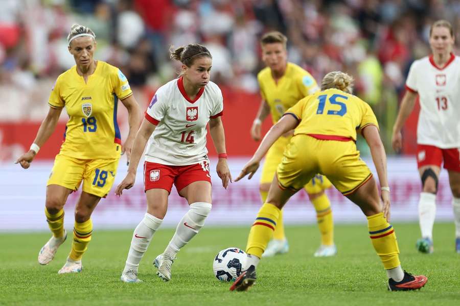 Polonia - România. Dominika Grabowska în acțiune.