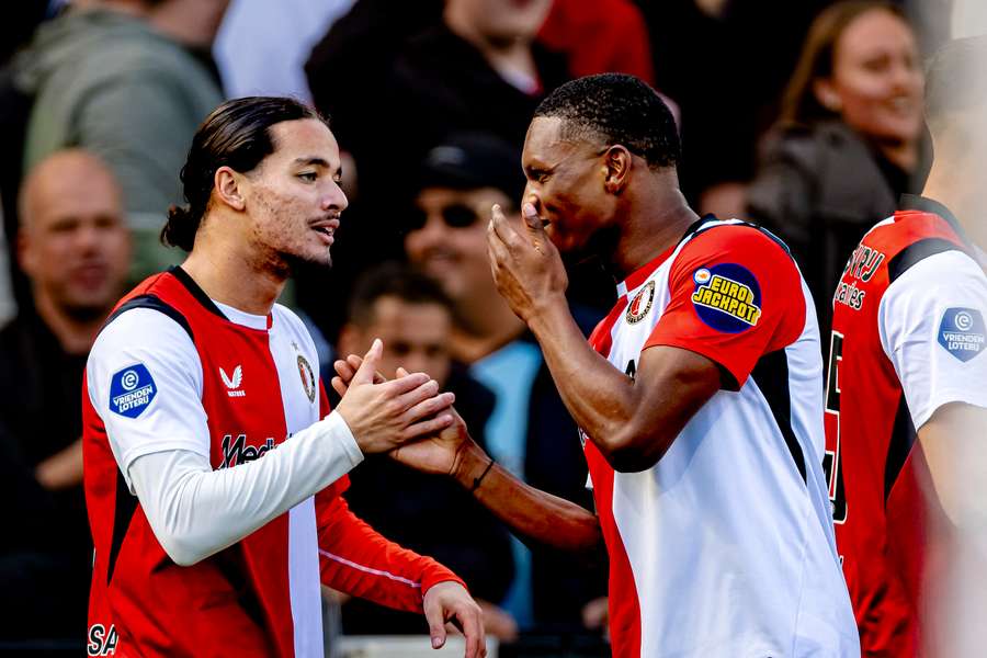 Anis Hadj Moussa (L) and Givairo Read were both close to leaving the club