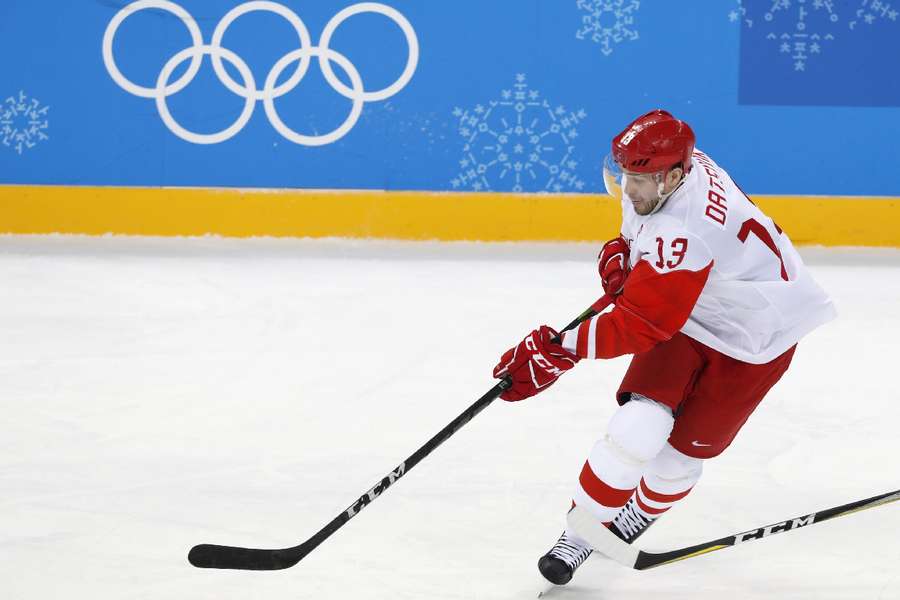 Pavel Datsyuk in action