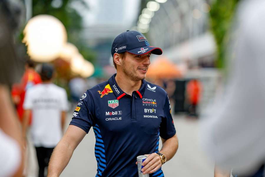 Verstappen in Singapore