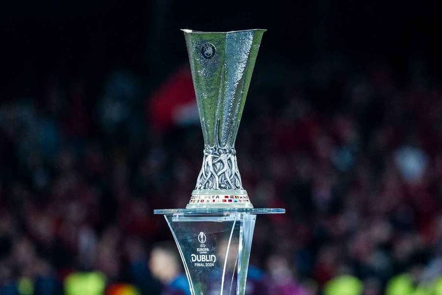 Die begehrte Europa League Trophäe.