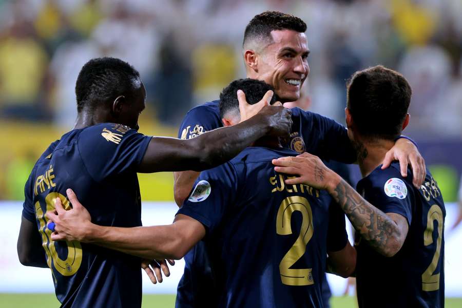 CR7, Mané e Al-Ghannam fizeram os gols do Al-Nassr