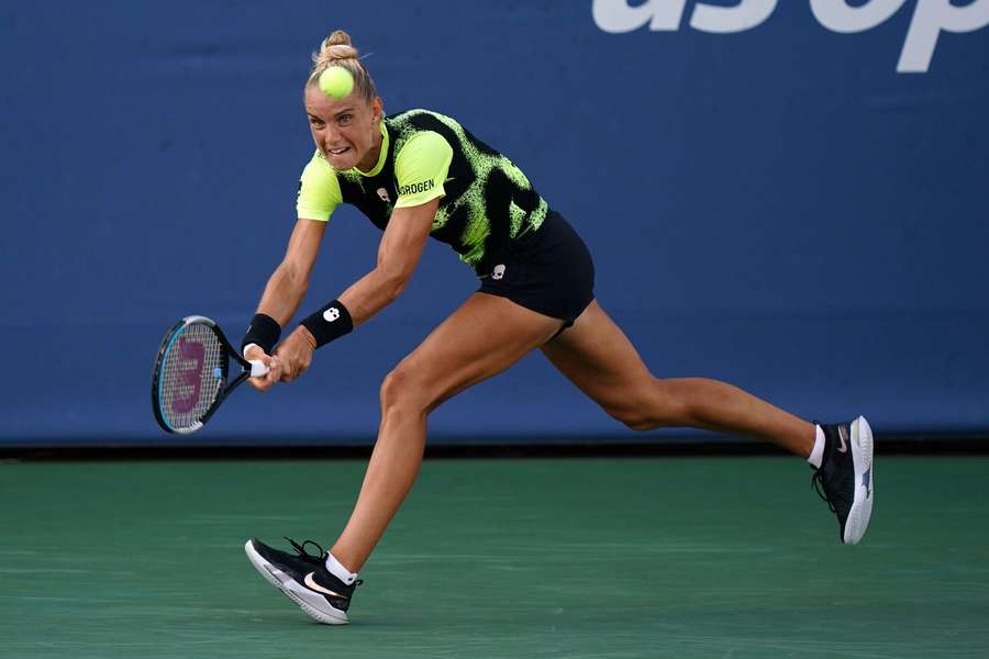 Arantxa Rus kwam vorig jaar ook al in actie op de US Open