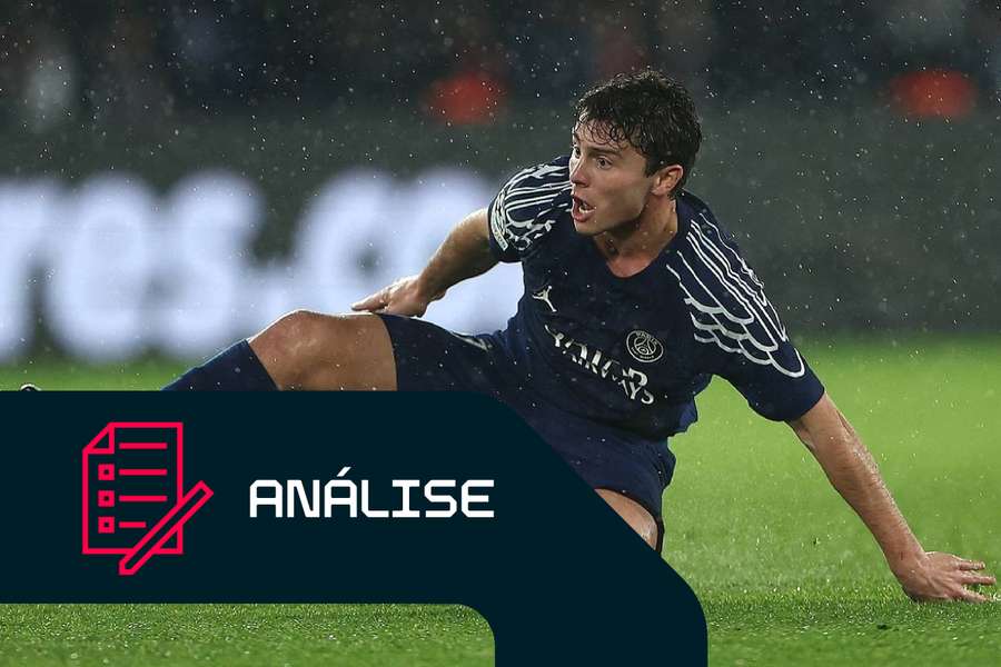 João Neves em destaque no Paris SG