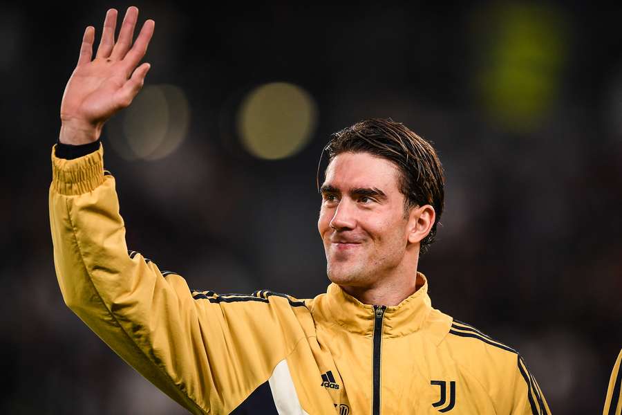 Dusan Vlahovic, delantero del Juventus