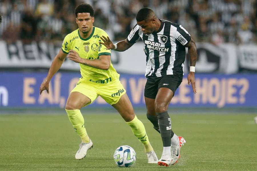 Palmeiras e Botafogo disputaram o título brasileiro de 2023