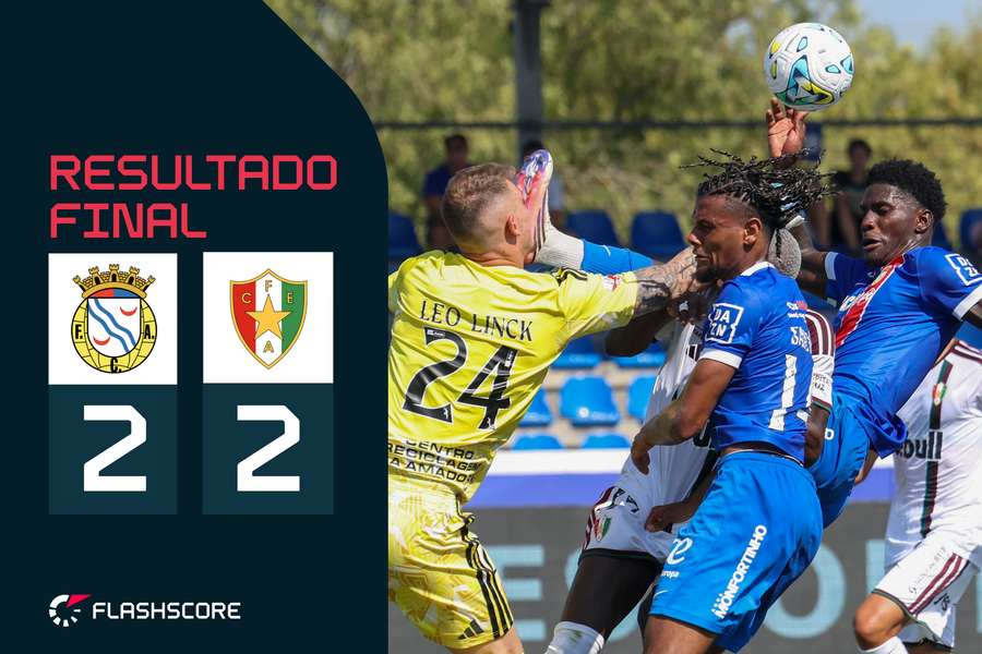 Tudo empatado entre Alverca e Estrela Tudo empatado entre Alverca e Estrela