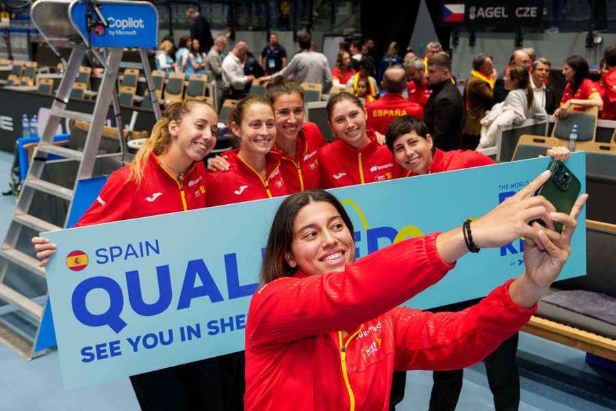 España se clasifica para la fase final de la Billie Jean King Cup