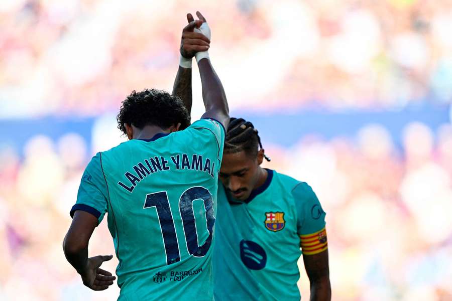 Raphinha e Lamine Yamal vivem grande fase no Barcelona Raphinha e Lamine Yamal vivem grande fase no Barcelona