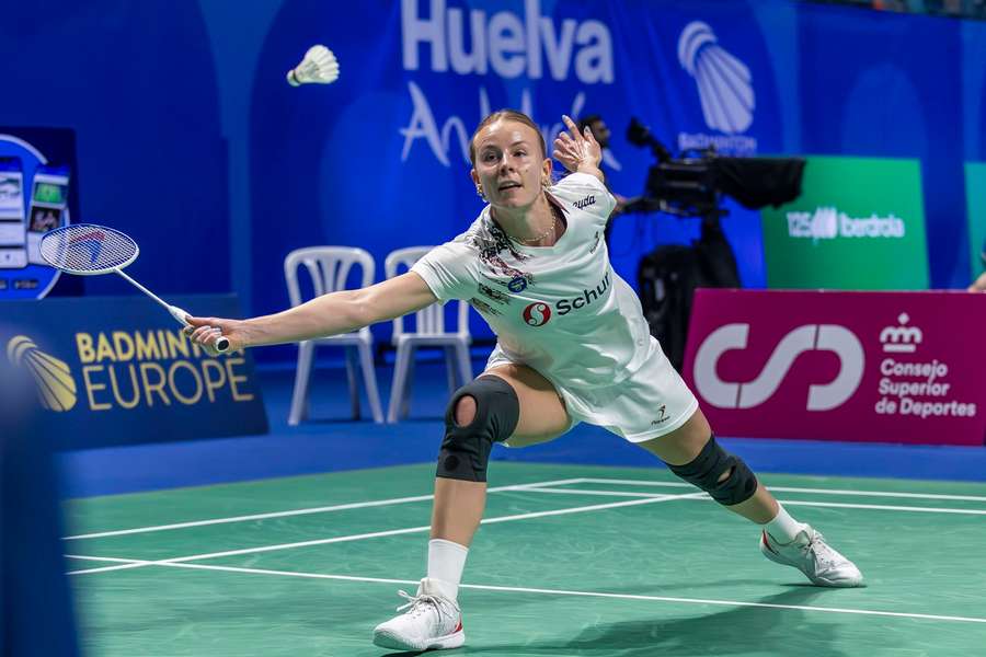 Mia Blichfeldt survived an injury scare on Wednesday