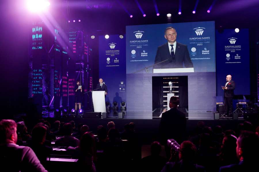 Igrzyska Europejskie - prezydent Duda: z gamingiem związane są wszystkie ideały olimpijskie