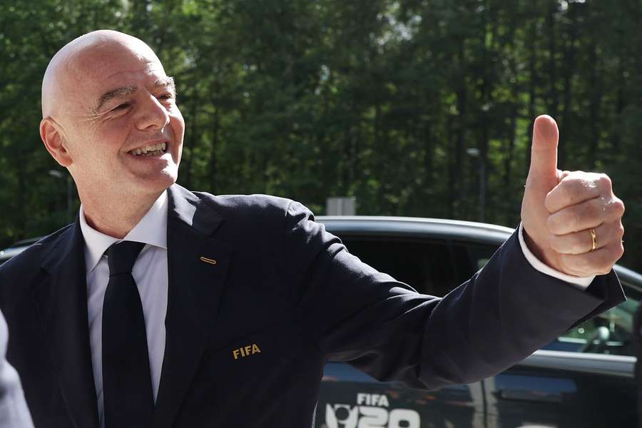 FIFA President Gianni Infantino FIFA President Gianni Infantino