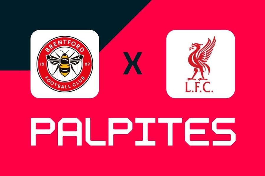 Liverpool entra como favorito contra o Brentford