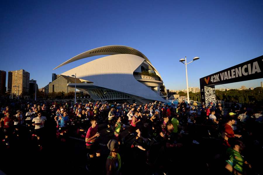 El Maratón de Valencia, en la edición de 2023.