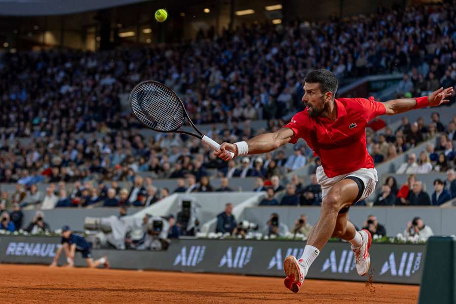 Djokovic conquistou o ouro olímpico há 1 ano neste saibro