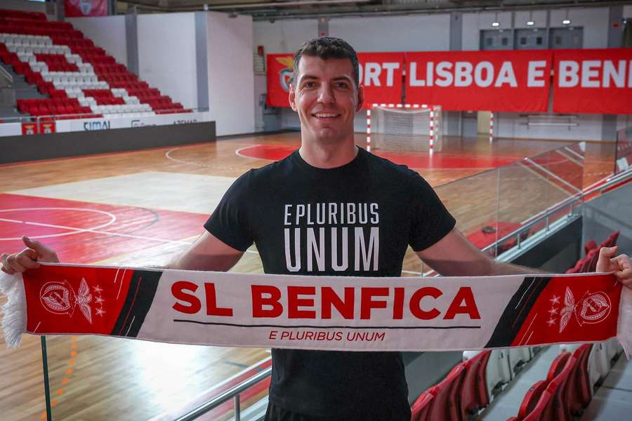 Matheus Alejandro, novo jogador do voleibol do Benfica