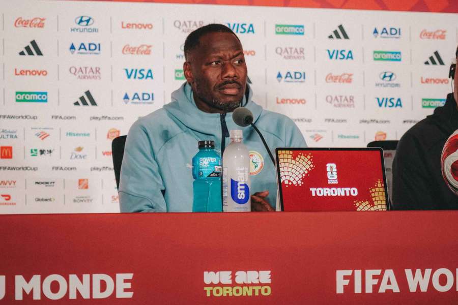 Senegal coach Pape Thiaw Senegal coach Pape Thiaw