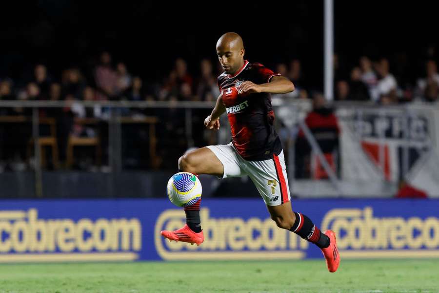 Lucas is in his second spell at Sao Paulo