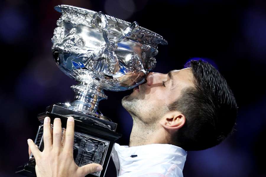 Djokovic beats Tsitsipas in straight sets to win Australian Open