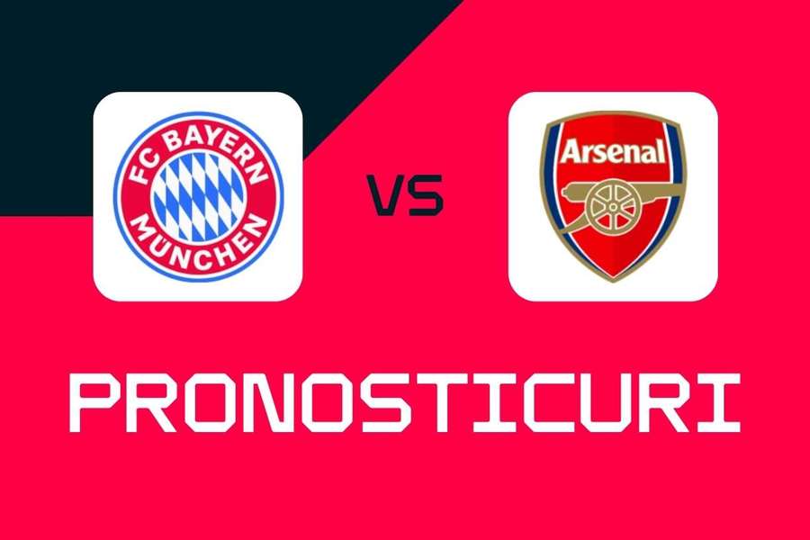 Bayern München - Arsenal: pronosticuri, cele mai bune pariuri și cote (Liga Campionilor) Bayern München - Arsenal: pronosticuri, cele mai bune pariuri și cote (Liga Campionilor)