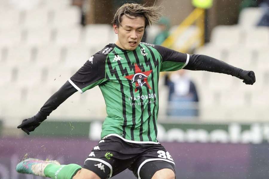 Ayase Ueda fez 22 golos pelo Cercle Brugge