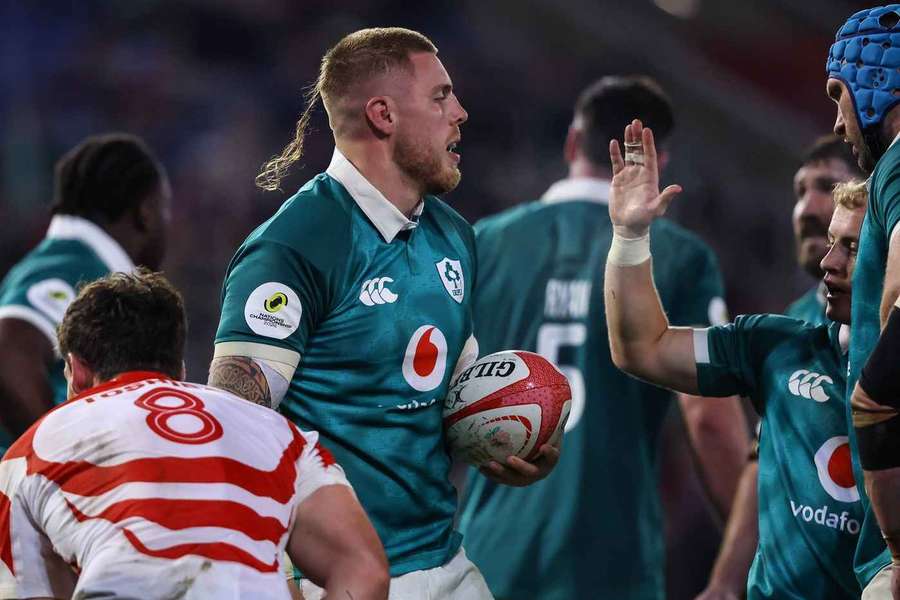 Ireland beat Japan in Nations Championship to stretch win streak to six Ireland beat Japan in Nations Championship to stretch win streak to six