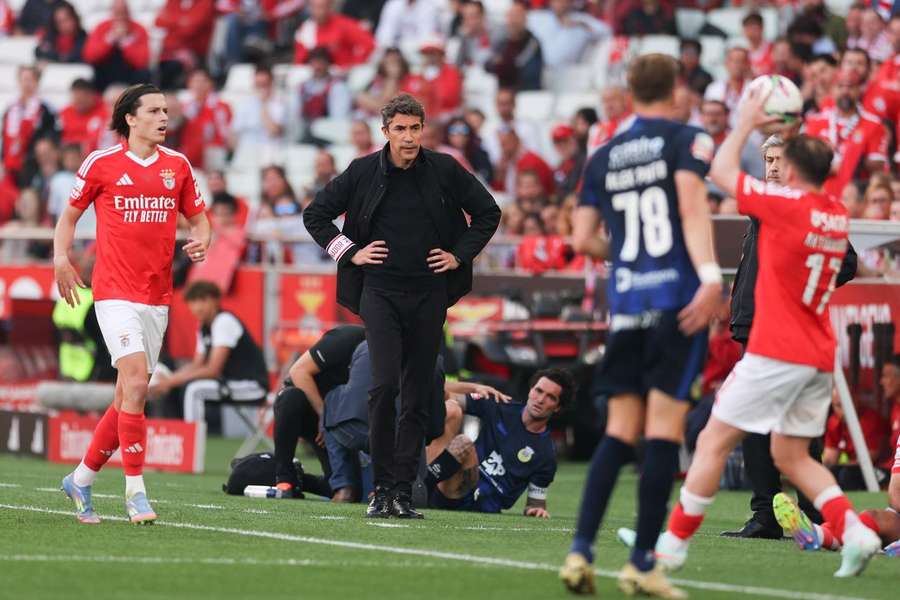 Benfica queixou-se da arbitragem após empate na Luz frente ao Arouca