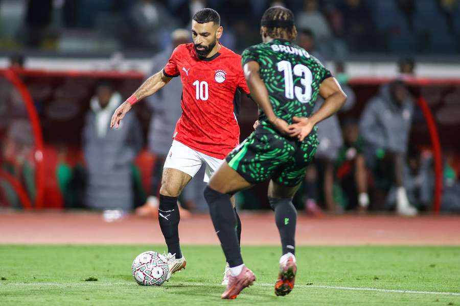 Mohamed Salah ficou em branco e falhou um dos penáltis do Egito